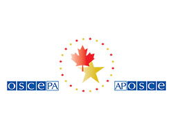 Canadian Delegation to the Organization for Security and Co-operation in Europe Parliamentary Assembly Logo