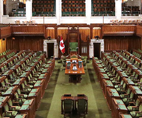 House of Commons Chamber, Centre Block
