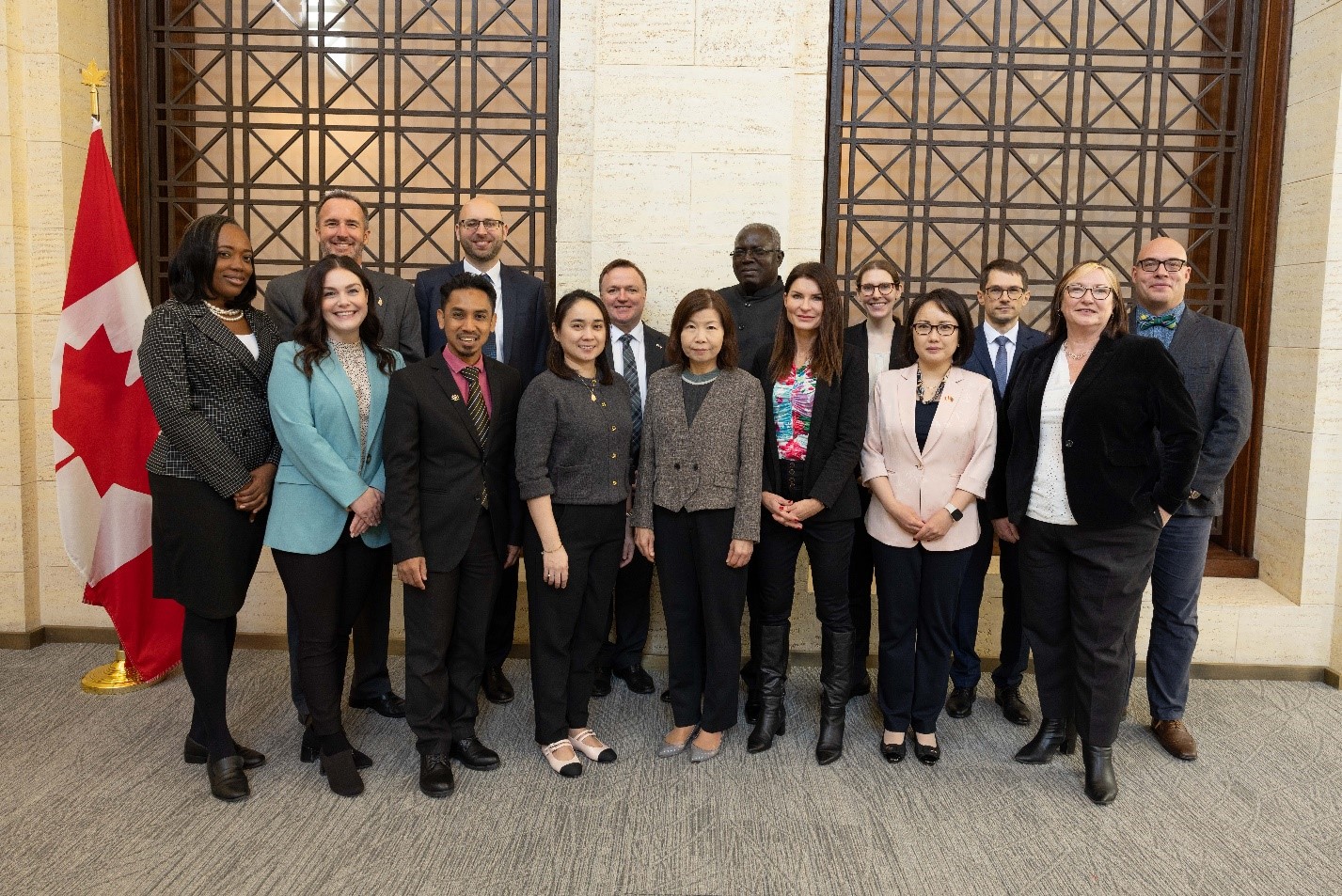 Group Photo of the Parliamentary Officers' Study Program