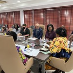 Meeting with representatives of several parliamentary committees in Ghana | Réunion avec les représentants de plusieurs commissions parlementaires du Ghana