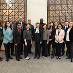 Participants at the 2024 English edition of the Parliamentary Officers' Study Program.