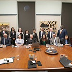 Participants at the 2024 English edition of the Parliamentary Officers' Study Program.